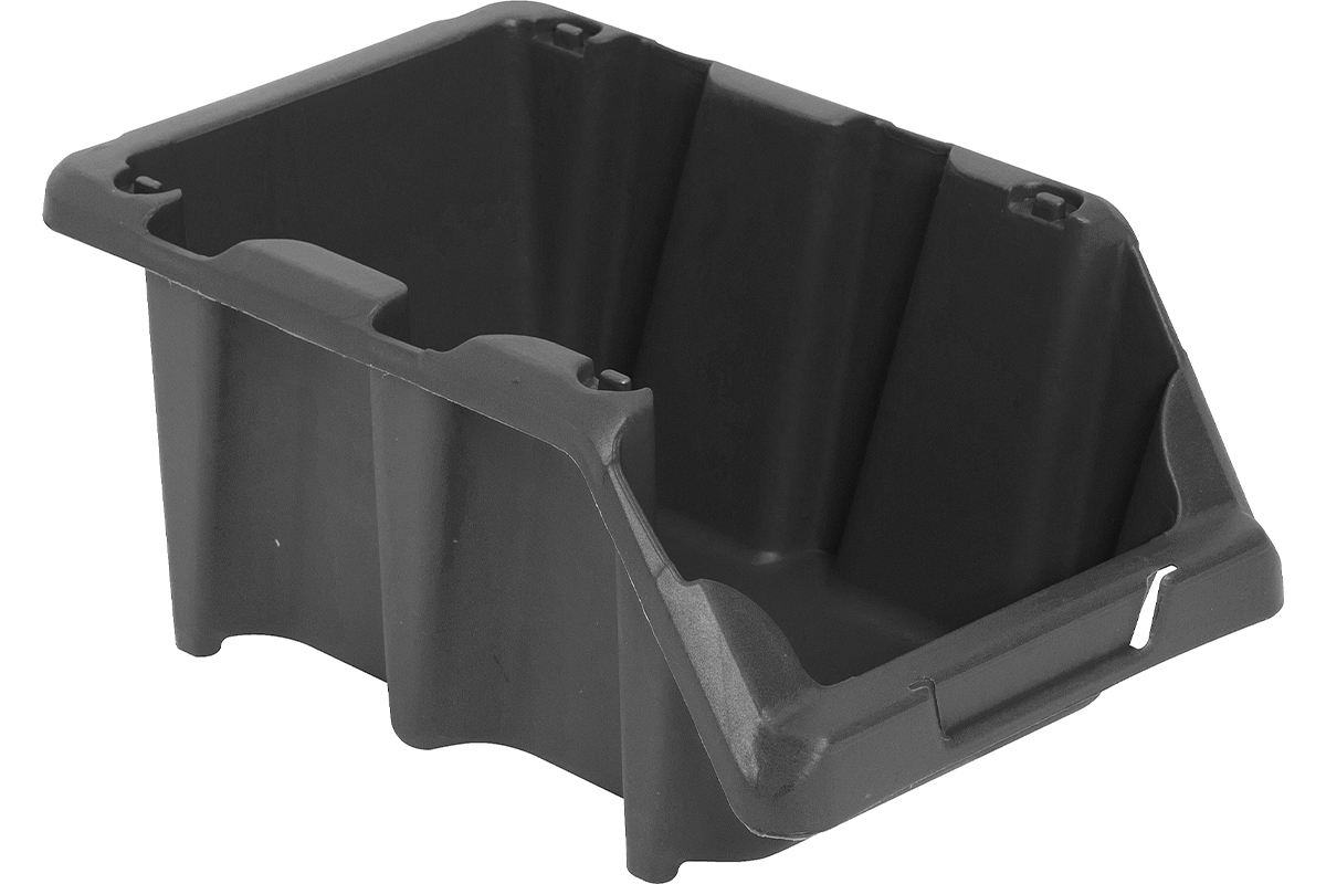 GAVETEIRO PLASTICO N5 12CM X 15CM X 26CM MODELO PRATICO PRETO